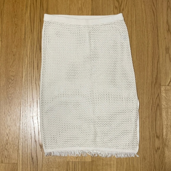 Old Navy Other - Old Navy Long Bathing Suit Cover Up Skirt with Crochet Costume Cover Style